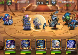 刀塔傳奇覺(jué)醒骷髏王巔峰視頻 神靈武士好基友