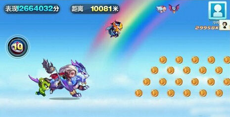 天天酷跑龍咚槍實(shí)跑視頻分享