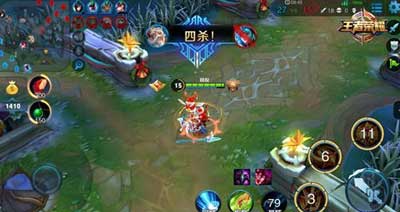 王者榮耀老夫子4v5實(shí)戰(zhàn)視頻分享