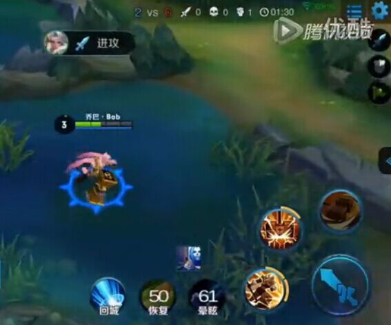 王者榮耀鐘無(wú)艷實(shí)戰(zhàn)視頻分享 團(tuán)控之大成英雄