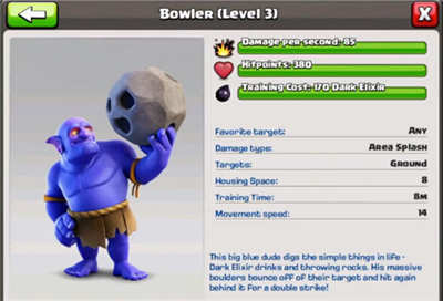 部落沖突巨石投手進(jìn)攻演示視頻講解 全新暗黑兵種登場