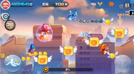 天天酷跑豬八戒實跑視頻分享 下個版本爆分熱門