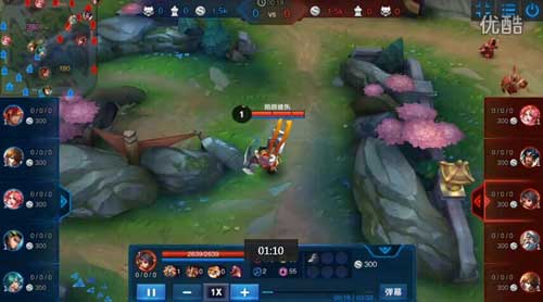 王者榮耀李元芳vs狄仁杰視頻分享 最強(qiáng)射手角逐