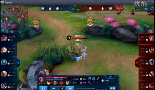 王者榮耀y聯(lián)賽8進(jìn)4第一場視頻分享