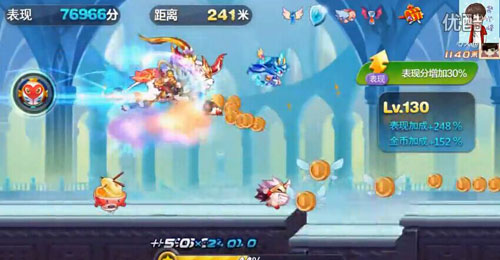 天天酷跑拉面醬實跑視頻分享 大圣之最強(qiáng)組合搭配