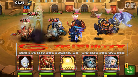 刀塔傳奇迪迦實(shí)戰(zhàn)視頻分享 強(qiáng)力奧特曼來(lái)襲