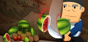 水果忍者街機模式視頻 1865分誰能一戰(zhàn)