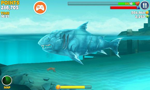 饑餓的鯊魚(yú)進(jìn)化冰鯊視頻攻略 特殊鯊魚(yú)冰鯊?fù)娣ㄒ曨l