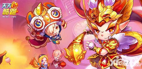 天天酷跑齊天大圣炫裝上架商城 更有光環(huán)愚人小帽