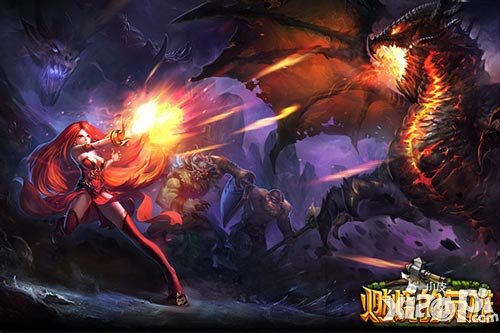 《燃燒的英雄》今日搶鮮安卓測試 3D-DOTA動(dòng)作手游