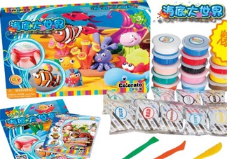 寶寶喜歡玩黏土 卡樂淘親子黏土測評