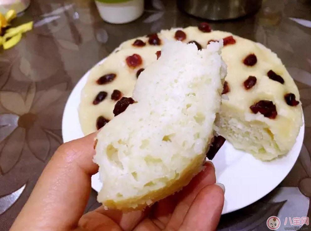 2017三伏天午后營養(yǎng)小甜點 牛奶蔓越莓大米糕