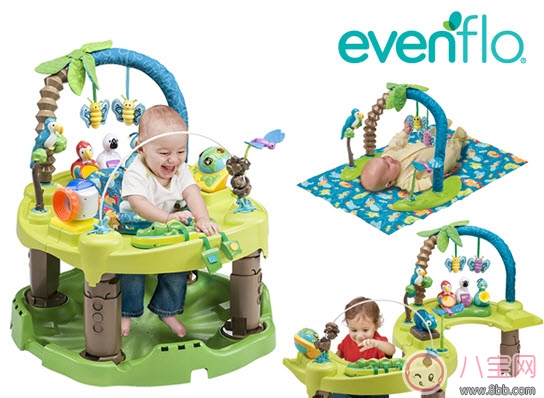 媽媽必備的帶娃神器 費雪健身架游戲桌(外國人都在用的帶娃神器)