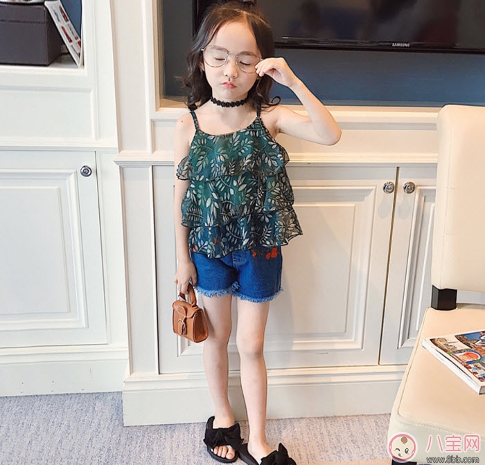 女寶寶夏天衣服穿搭圖片 夏季女寶寶穿什么(活力少女搭配)