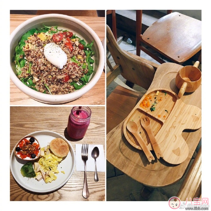 小米粒和爸爸吃飯愛意滿滿 伊能靜寶貝小米粒外出吃什么