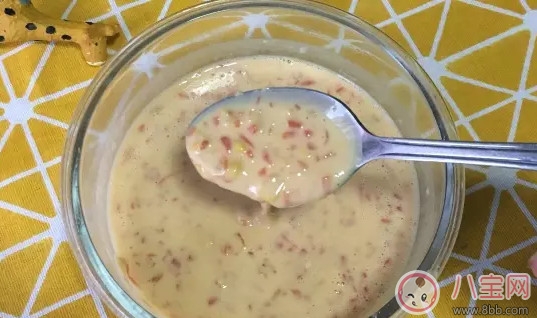 寶寶黃金營養(yǎng)早餐 玉米胡蘿卜雞蛋餅