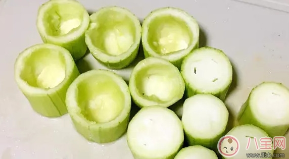 夏天沒食欲就吃降暑菜 寶寶輔食絲瓜釀肉