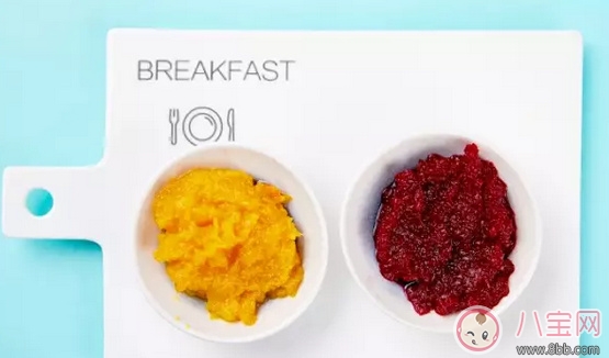 給寶寶輔食加點(diǎn)谷物 甜菜南瓜藜麥飯