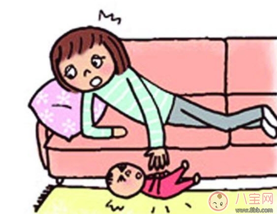 寶寶掉床后應該注意什么 孩子掉床了怎么辦(不能馬上抱寶寶)