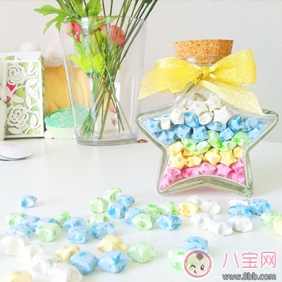 折紙星星瓶 寫下對老師最真誠的祝福！