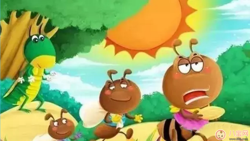 睡前寓言故事 螞蟻和蟈蟈 睡前寓言故事 螞蟻和蟈蟈