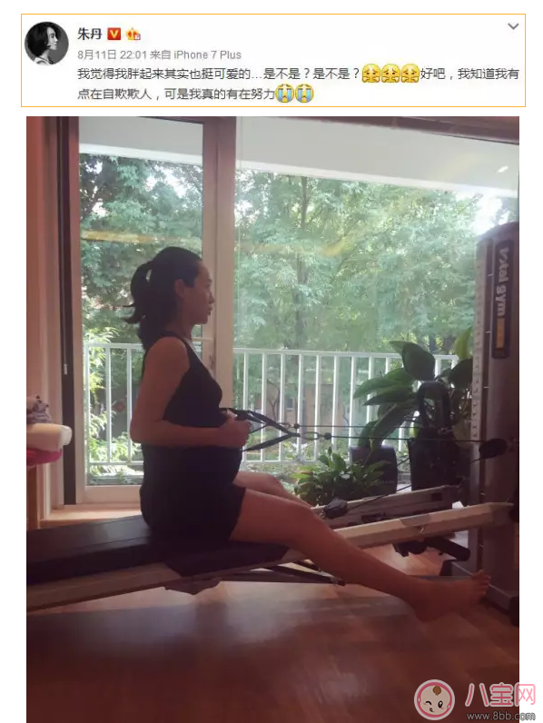 朱丹孕期發(fā)胖 “準(zhǔn)媽”體重管理有風(fēng)險(xiǎn)