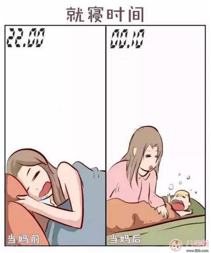 生娃前后對(duì)比漫畫 當(dāng)媽前和當(dāng)媽后對(duì)比圖片 生娃前后對(duì)比漫畫 當(dāng)媽前和當(dāng)媽后對(duì)比圖片