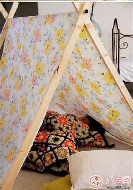 充滿愛的DIY兒童小帳篷制作 充滿愛的DIY兒童小帳篷制作