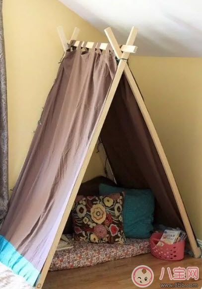 充滿愛的DIY兒童小帳篷制作 充滿愛的DIY兒童小帳篷制作