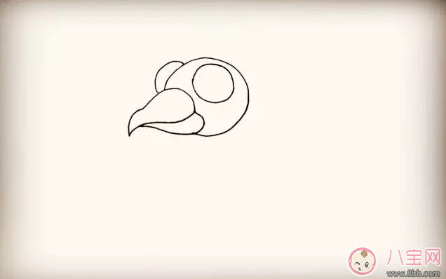 寶寶簡筆畫  簡單畫出大公雞