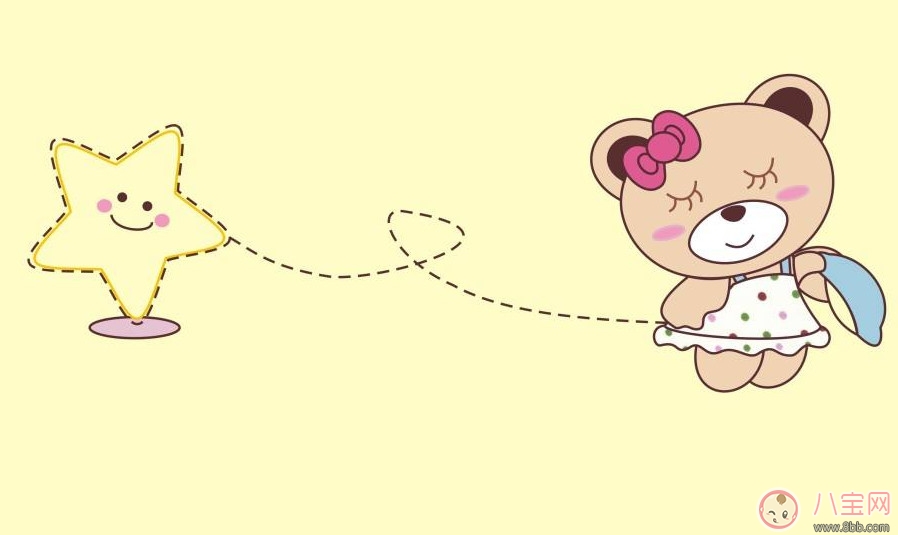 寶寶胎教小故事 小熊撈星星 寶寶胎教小故事 小熊撈星星