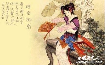 紅樓夢晴雯人物賞析晴雯的判詞晴雯是怎么死的？