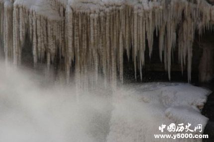 壺口瀑布冰凌奇觀冰凌的形成原因是什么？
