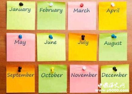 英語(yǔ)一到十二月的來(lái)歷英語(yǔ)12個(gè)月份的來(lái)歷故事