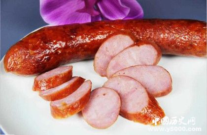 哈爾濱紅腸簡介制作方法介紹哈爾濱紅腸由來注意事項