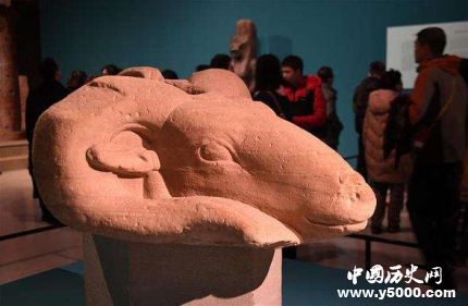 埃及出土獅身羊面獅身羊面像有什么意思？