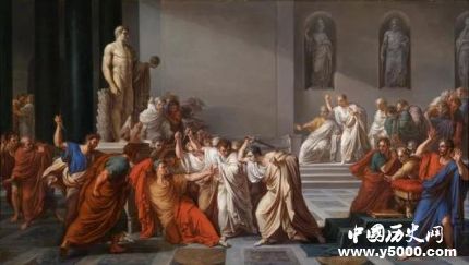 布魯圖斯刺殺凱撒簡介布魯圖斯是怎么死的？