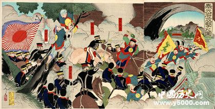 中日甲午戰(zhàn)爭簡介甲午戰(zhàn)爭爆發(fā)的歷史背景經過和歷史影響