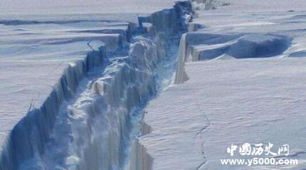 南極冰架裂縫擴(kuò)大有什么影響南極冰裂縫下面是什么？