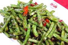 干煸四季豆的做法步驟