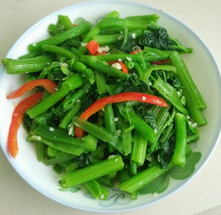 快手家常菜清炒南瓜藤怎么做？