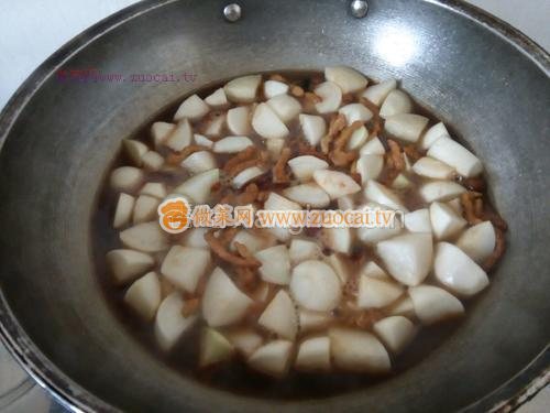 蘿卜燒肉的做法