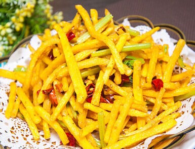 干煸土豆絲，干煸土豆絲的做法