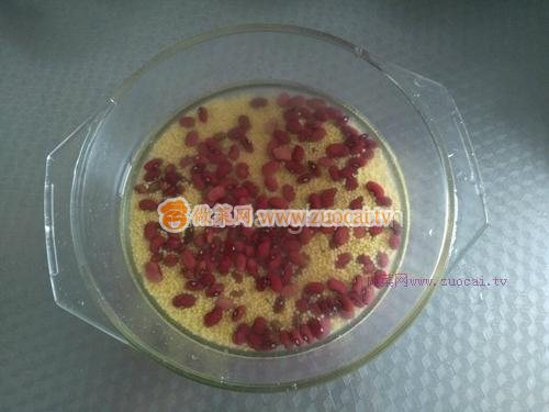 BB煲版～黃米紅蕓豆粥的做法