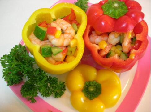 易于消化的彩椒蝦球怎么做?