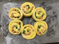 香蔥火腿沙拉面包的做法步驟17