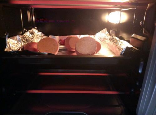 烤箱版(烤地瓜)的做法