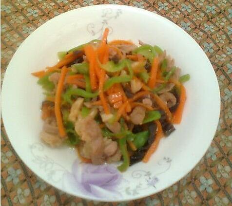 肉絲炒三絲怎么做？