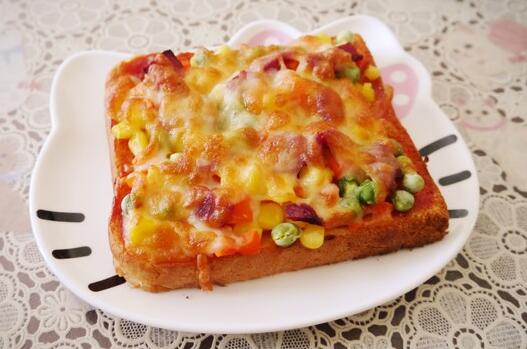 營(yíng)養(yǎng)早餐土司披薩怎么做？