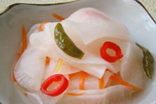 爽口蘿卜的做法